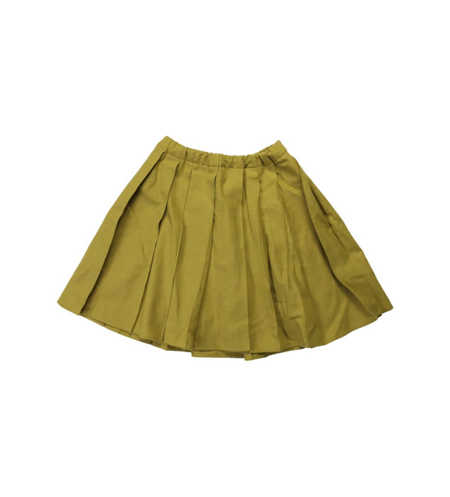 A Yellow Mid Skirts from COS in size 4T for girl. (Back View)