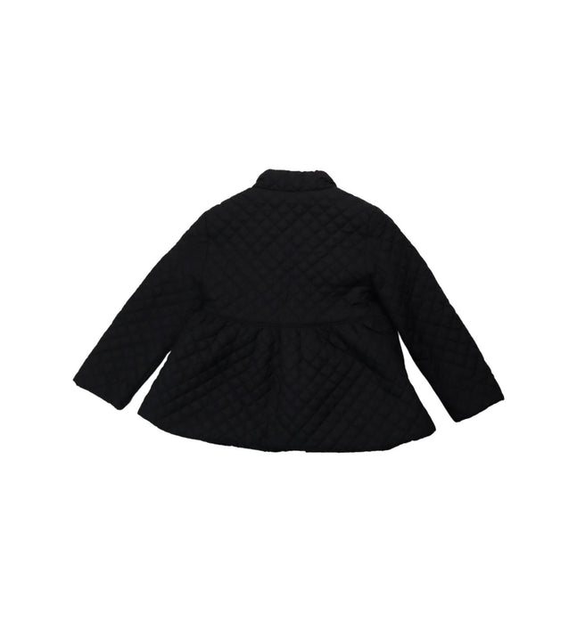 A Black Puffer/Quilted Coats & Outerwear from Janie & Jack in size 2T for girl. (Back View)