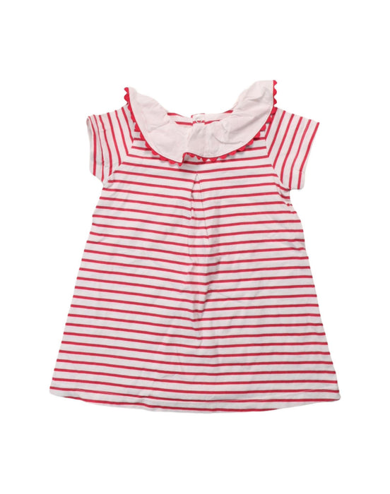 A Red Short Sleeve Dresses from Jacadi in size 18-24M for girl. (Front View)