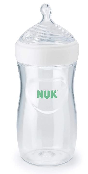 A Transparent Utensils & Containers from Nuk in size 0-3M for neutral. (Front View)