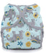 A Blue Cloth Diapers from Thirsties in size O/S for neutral. (Front View)