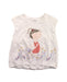 A White Short Sleeve T Shirts from Kingkow in size 8Y for girl. (Front View)