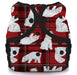 A Red Cloth Diapers from Thirsties in size O/S for neutral. (Front View)