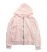 A Pink Zippered Sweatshirts from Seed in size 8Y for girl. (Front View)