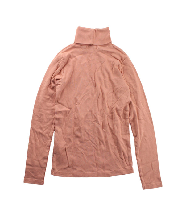 A Peach Long Sleeve Tops from Bonpoint in size 10Y for neutral. (Back View)