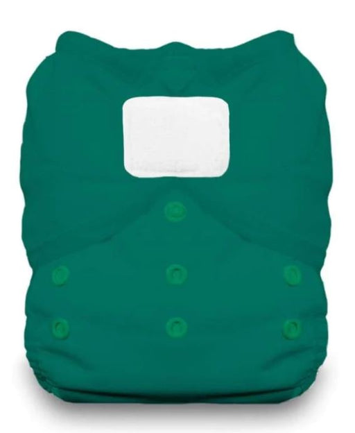A Teal Cloth Diapers from Thirsties in size O/S for neutral. (Front View)