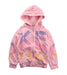 A Pink Zippered Sweatshirts from Kenzo in size 8Y for girl. (Front View)