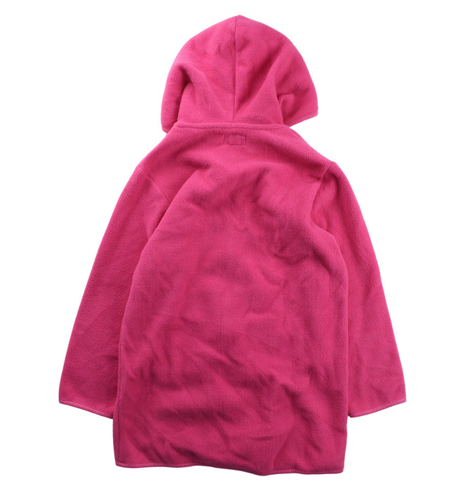 A Pink Coats from La Compagnie des Petits in size 6T for girl. (Back View)