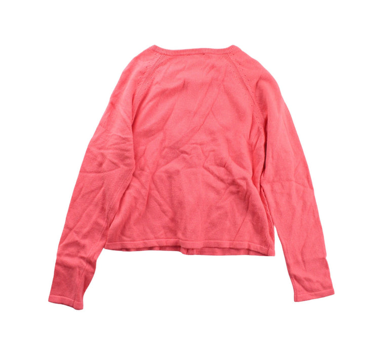 A Pink Cardigans from Jacadi in size 8Y for girl. (Back View)