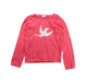 A Pink Knit Sweaters from Jacadi in size 8Y for girl. (Front View)