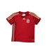 A Red Shorts Sets from Adidas in size 12-18M for boy. (Front View)