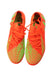 A Orange Cleats/Soccer Shoes from Adidas in size 14Y for boy. (Back View)