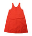 A Orange Sleeveless Dresses from COS in size 6T for girl. (Front View)