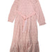 A Pink Long Sleeve Dresses from Bonpoint in size 8Y for girl. (Back View)