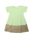 A Green Short Sleeve Dresses from COS in size 6T for girl. (Front View)
