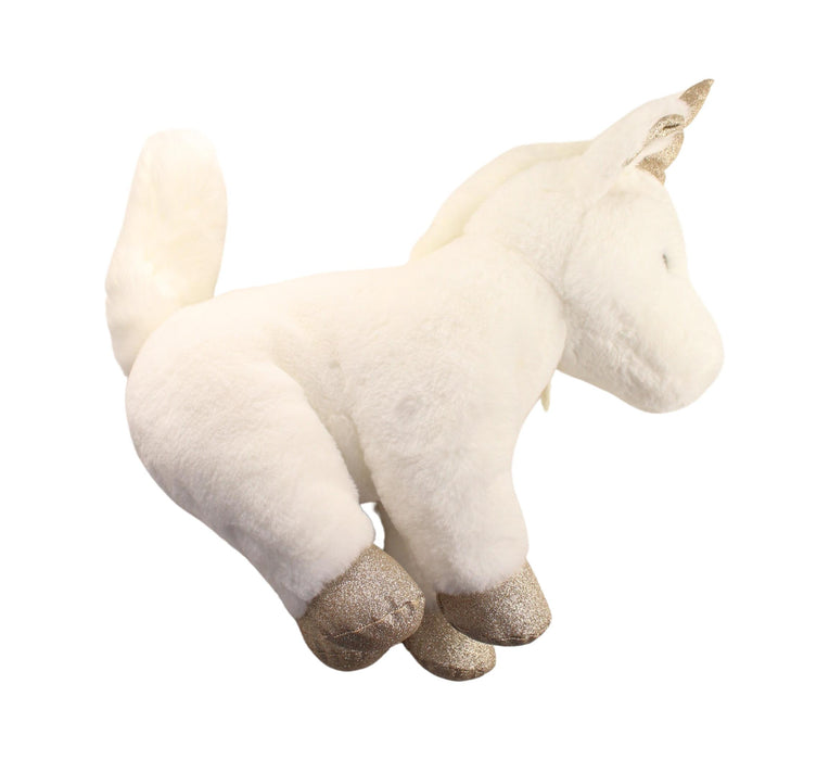 A White Soft Toys from Histoire d'Ours in size O/S for girl. (Back View)