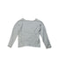 A Grey Long Sleeve T Shirts from Petit Bateau in size 6T for girl. (Back View)