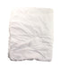 A White Blankets from Mothercare in size O/S for neutral. (Front View)