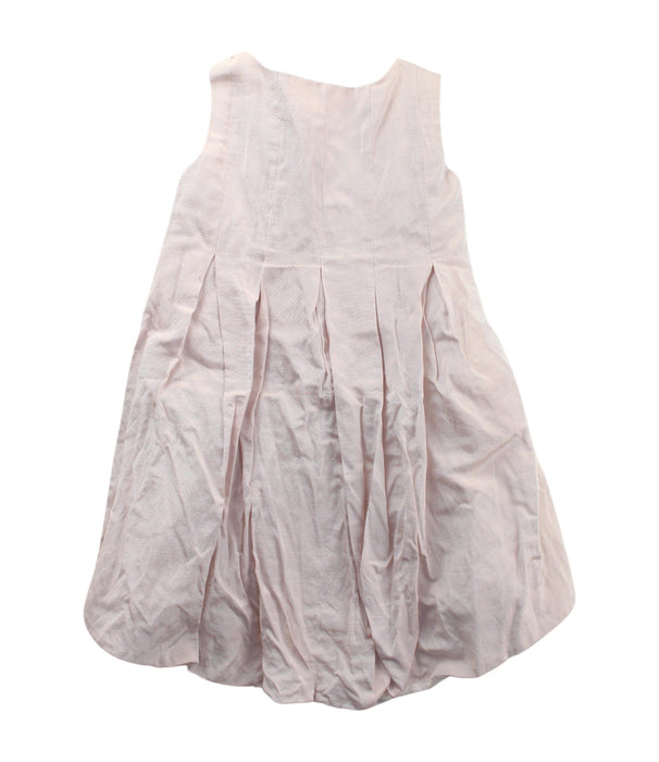 A White Sleeveless Dresses from Fina Ejerique in size 2T for girl. (Back View)