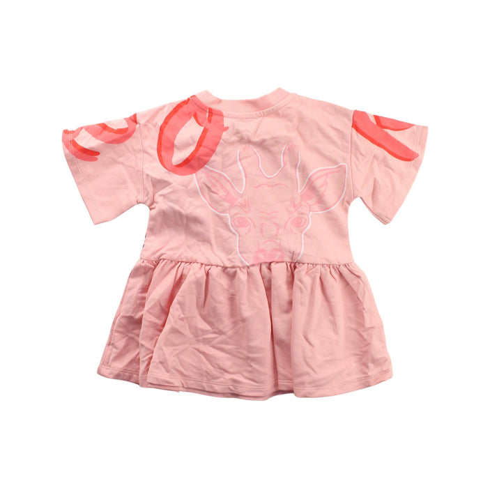 A Pink Short Sleeve Dresses from Kenzo in size 2T for girl. (Back View)