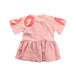 A Pink Short Sleeve Dresses from Kenzo in size 2T for girl. (Back View)