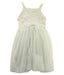 A Green Sleeveless Dresses from Aosta in size 3T for girl. (Back View)