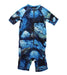 A Blue Swimsuits from Molo in size 5T for boy. (Front View)