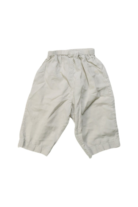 A Ivory Shorts from Bonton in size 3-6M for boy. (Front View)