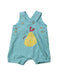 A Multicolour Overall Shorts from Boboli in size 6-12M for neutral. (Front View)