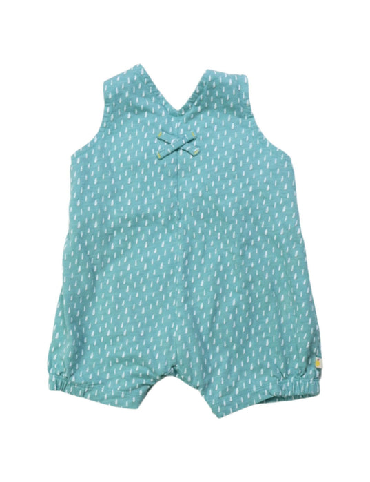 A Multicolour Overall Shorts from Boboli in size 6-12M for neutral. (Back View)
