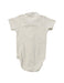 A Ivory Short Sleeve Bodysuits from Petit Bateau in size 6-12M for neutral. (Back View)