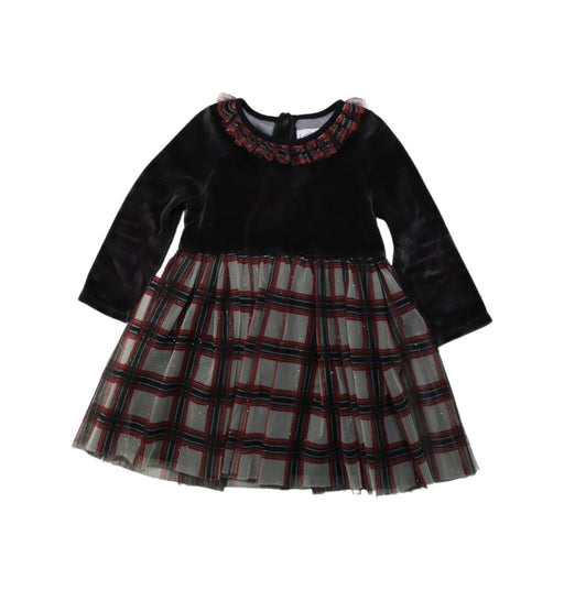 A Multicolour Long Sleeve Dresses from Petit Bateau in size 12-18M for girl. (Front View)