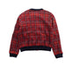 A Red Zippered Sweatshirts from Petit Bateau in size 8Y for boy. (Back View)