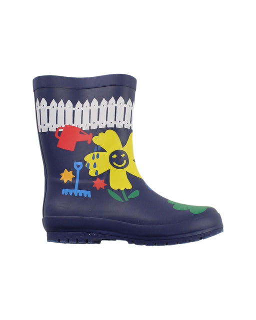 A Blue Rain Boots from Stella McCartney in size 7Y for girl. (Front View)