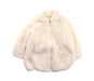 A White Lightweight Jackets from Loredana in size 4T for girl. (Front View)