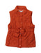 A Orange Outerwear Vests from Janie & Jack in size 2T for girl. (Front View)