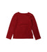 A Red Long Sleeve T Shirts from IKKS in size 4T for girl. (Back View)