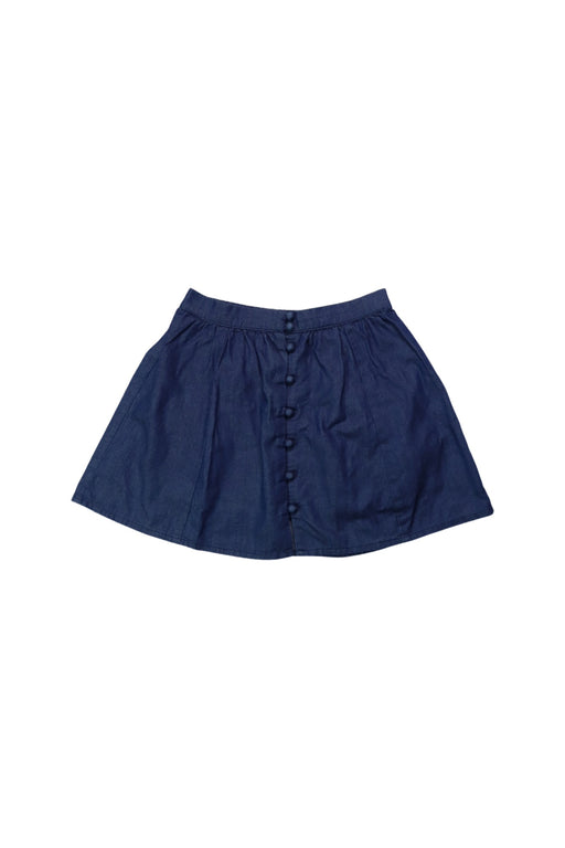 A Blue Short Skirts from Excuse My French in size 6T for girl. (Front View)