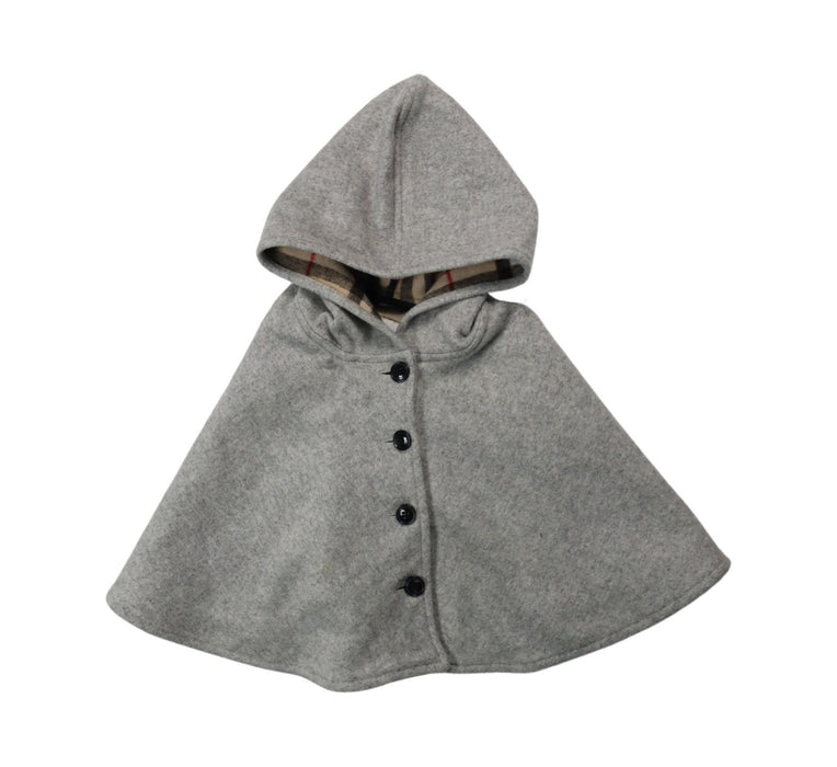 A Grey Capes & Ponchos from Burberry in size 3T for neutral. (Front View)