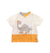 A White Shorts Sets from Mides in size 12-18M for boy. (Front View)