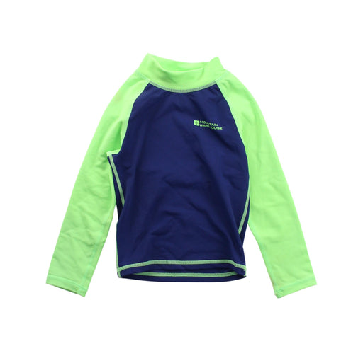 A Blue Rash Guards from Mountain Warehouse in size 2T for boy. (Front View)