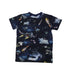 A Multicolour Short Sleeve T Shirts from Molo in size 5T for boy. (Back View)
