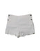 A White Shorts from Jacadi in size 6T for girl. (Front View)