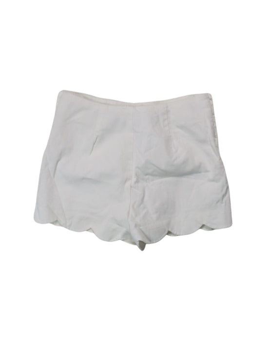 A White Shorts from Jacadi in size 6T for girl. (Back View)