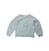 A Green Crewneck Sweatshirts from Seed in size 6T for girl. (Front View)