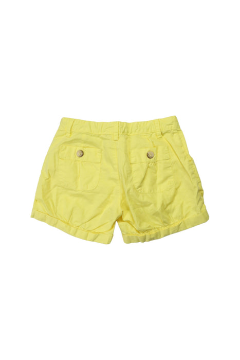 A Yellow Shorts from Bonpoint in size 6T for girl. (Back View)