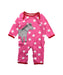 A White Long Sleeve Jumpsuits from Toby Tiger in size 3-6M for neutral. (Front View)