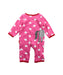 A White Long Sleeve Jumpsuits from Toby Tiger in size 3-6M for neutral. (Back View)