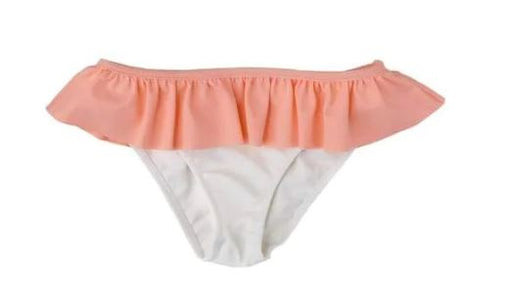 A White Bikinis from Folpetto in size 12-18M for girl. (Front View)