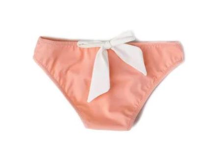 A Pink Bikinis from Folpetto in size 6-12M for girl. (Front View)
